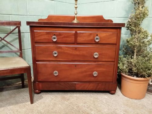 Antique Victorian Mahogany Chest of Drawers C2880