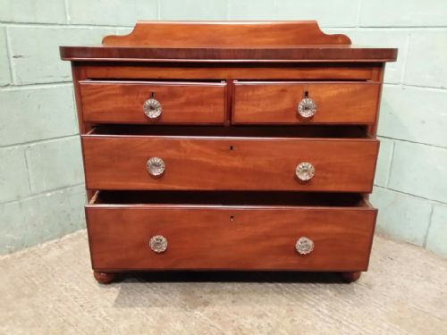 fig 2. ANTIQUE VICTORIAN MAHOGANY CHEST OF DRAWERS C2880