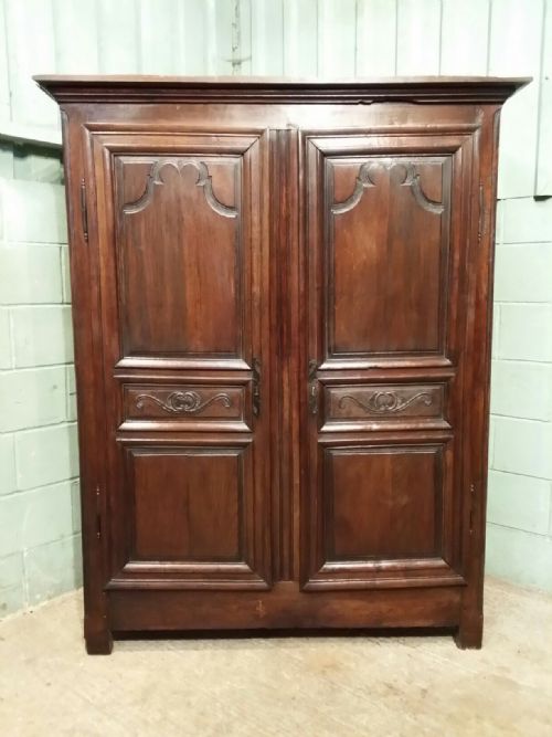 fig 1. ANTIQUE PERIOD COUNTRY OAK TACK CUPBOARD C1780