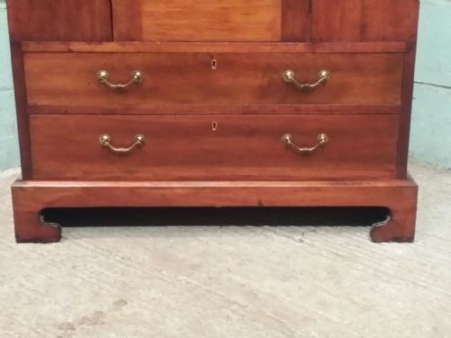 fig 2. ANTIQUE EDWARDIAN MAHOGANY SINGLE WARDROBE C1900