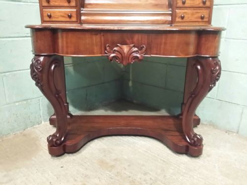 fig 2. ANTIQUE VICTORIAN MAHOGANY DUCHESSE DRESSING TABLE C1860