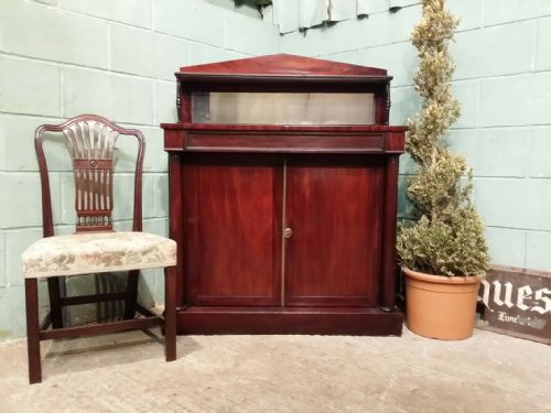 Antique Regency Mahogany Chiffonier Sideboard C1820