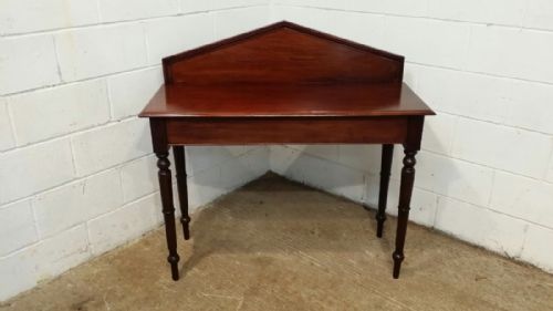 fig 1. ANTIQUE VICTORIAN MAHOGANY HALL SIDE TABLE C1880