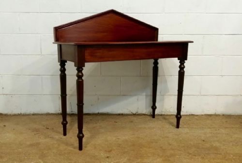 fig 2. ANTIQUE VICTORIAN MAHOGANY HALL SIDE TABLE C1880