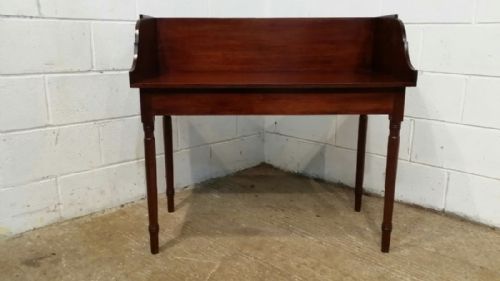 fig 2. ANTIQUE REGENCY MAHOGANY WASHSTAND SIDE TABLE C1820
