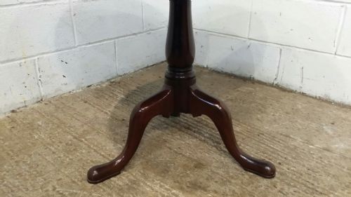 fig 2. ANTIQUE PERIOD GEORGIAN MAHOGANY TILT TOP SUPPER TABLE C1780