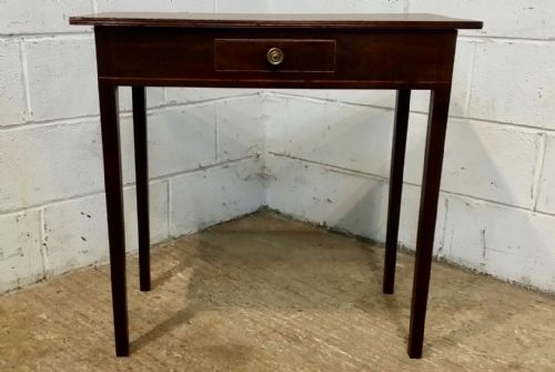 fig 2. ANTIQUE GEORGIAN PERIOD MAHOGANY SIDE TABLE C1780