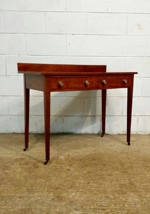 fig 1. ANTIQUE EDWARDIAN MAHOGANY SIDE OR SOFA TABLE C1900