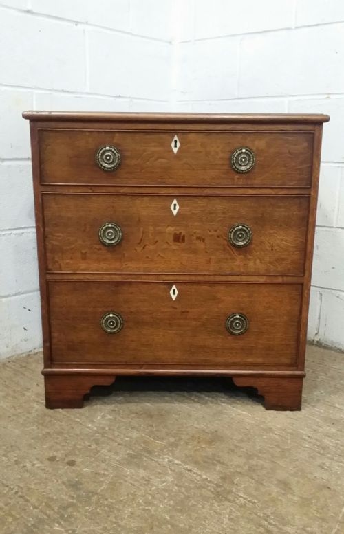 Antique Period Georgian Oak Chest of Drawers C1780