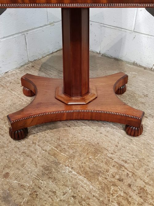 fig 1. ANTIQUE REGENCY MAHOGANY DROP LEAF SOFA TABLE C1820