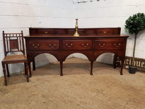 Antique Period Georgian Oak Dresser Base C1750