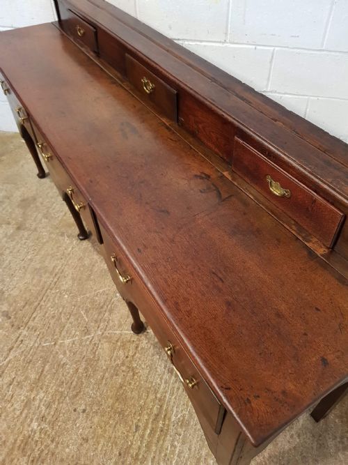 fig 2. ANTIQUE PERIOD GEORGIAN OAK DRESSER BASE C1750