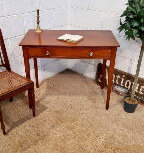 Antique Regency Mahogany Side Table C1820