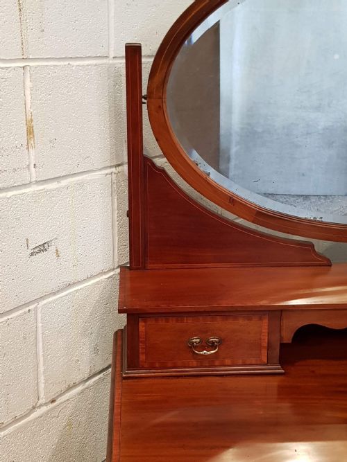 fig 2. ANTIQUE EDWARDIAN MAHOGANY DRESSING TABLE CHEST C1900