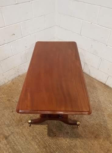 fig 2. ANTIQUE WILLIAM 1V MAHOGANY WRITING TABLE C1830