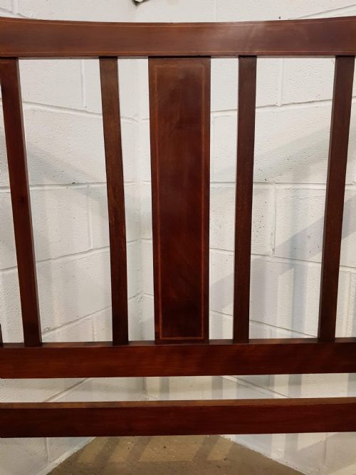 fig 2. ANTIQUE EDWARDIAN MAHOGANY DOUBLE BED C1900