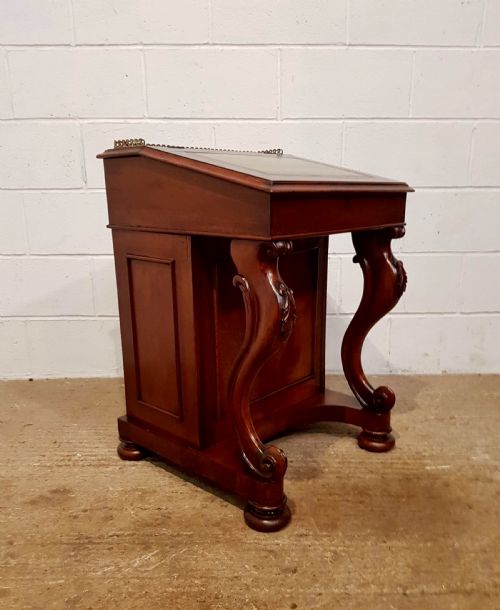 Antique Victorian Mahogany Davenport C1870