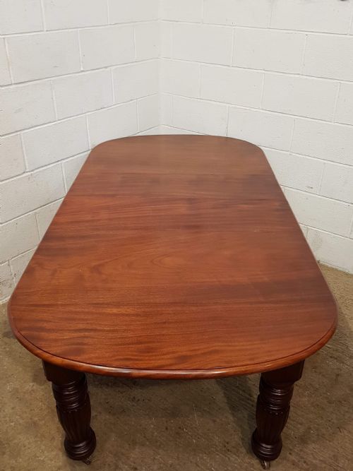 Antique Victorian Mahogany  Extending Mahogany Dining Table C1880