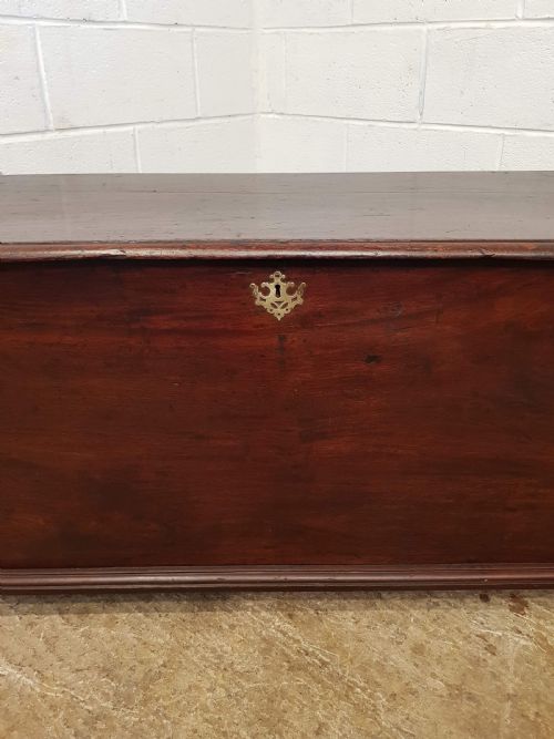 fig 2. ANTIQUE EIGHTEENTH CENTURY PERIOD MAHOGANY BOX COFFER C1780