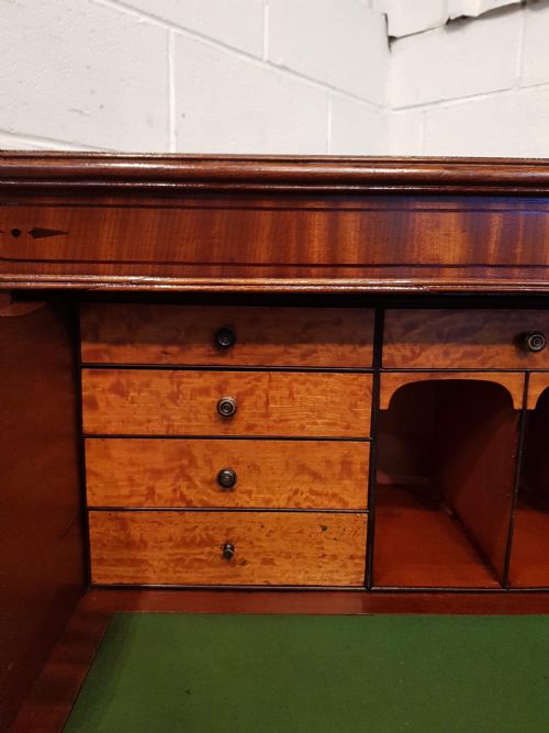 fig 2. ANTIQUE REGENCY MAHOGANY SECRETAIRE  CHEST c1820