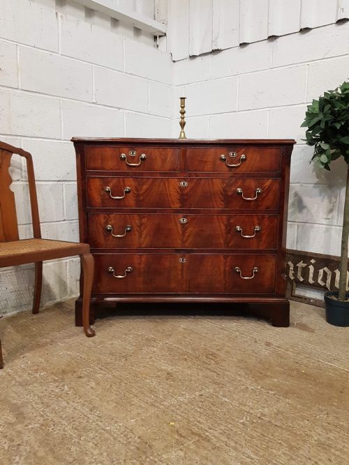 Antique 18th Century Georgian Period Mahogany Chest of Drawers C1780