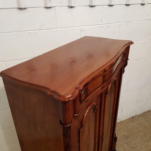 fig 2. ANTIQUE MAHOGANY BIEDERMEIER CABINET C1840