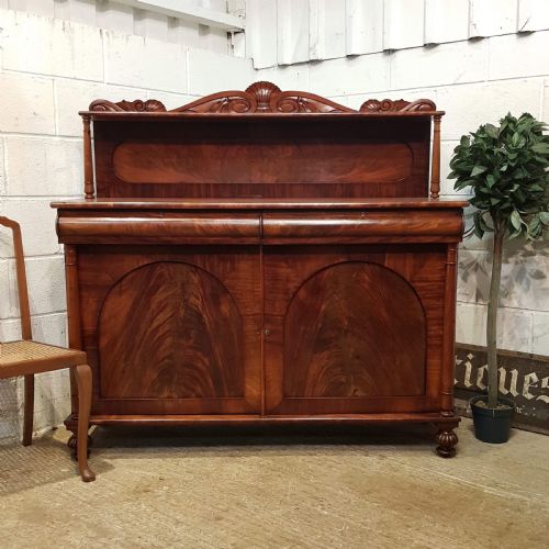 Antique William 1v Mahogany Chiffonier  C1830
