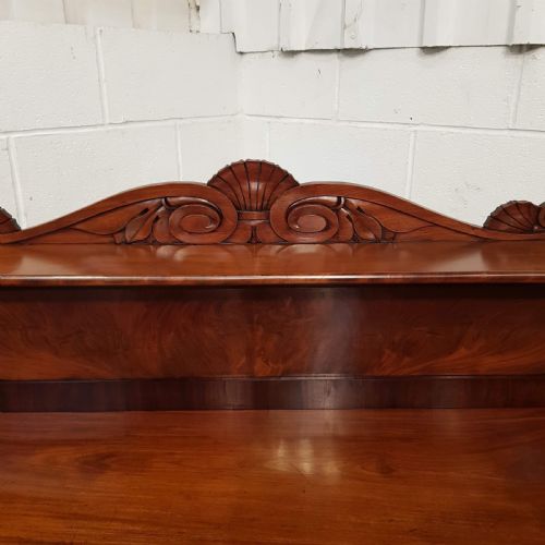 fig 1. ANTIQUE WILLIAM 1V MAHOGANY CHIFFONIER  C1830