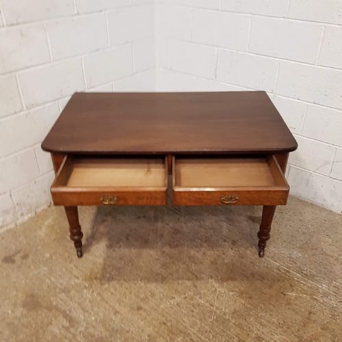 fig 2. ANTIQUE VICTORIAN OAK WRITING DESK C1880