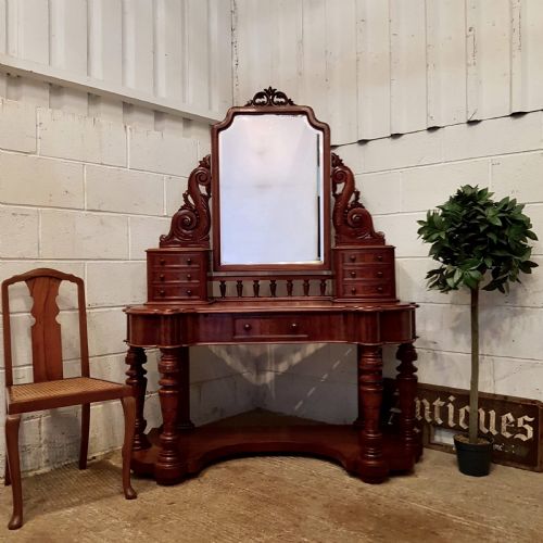 Antique Victorian Mahogany Duchess Dressing Table C1860