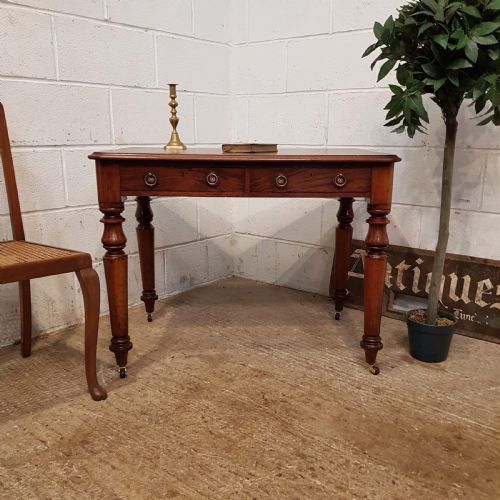 fig 2. ANTIQUE VICTORIAN MAHOGANY SIDE TABLE C1880