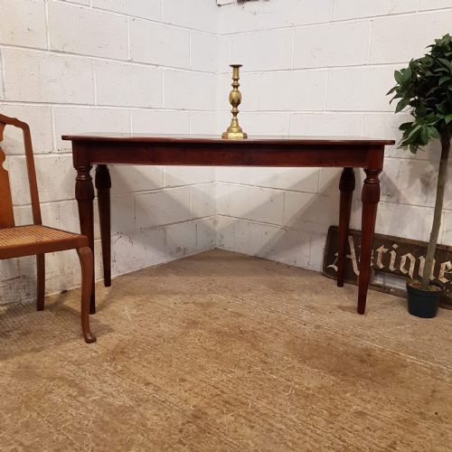 Antique Mahogany Hall Console Table C1920