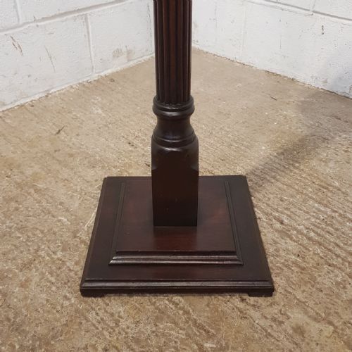 fig 1. ANTIQUE PAIR VICTORIAN MAHOGANY TORCHERE’S C1880