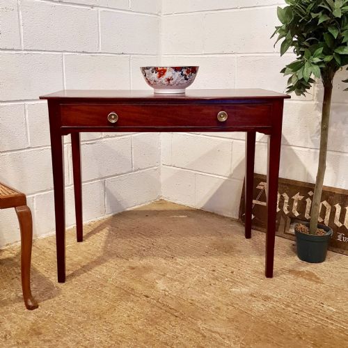 Antique Regency Mahogany Side Table C1820
