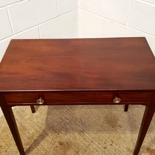 fig 1. ANTIQUE REGENCY MAHOGANY SIDE TABLE C1820