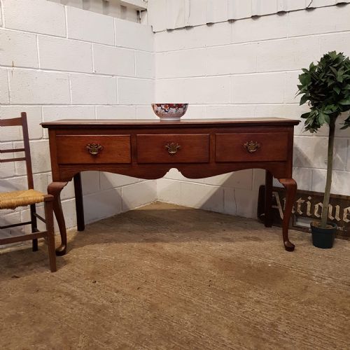 Antique Victorian Oak Dresser Base C1860