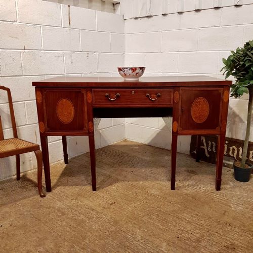 Antique Regency Period Inlaid Mahogany Sideboard C1820