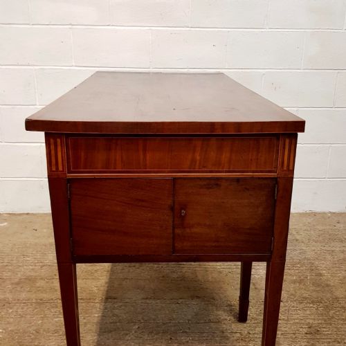fig 1. ANTIQUE REGENCY PERIOD INLAID MAHOGANY SIDEBOARD C1820