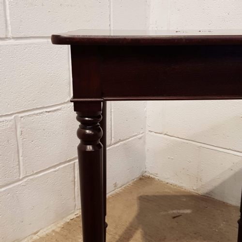 fig 1. ANTIQUE EDWARDIAN MAHOGANY SIDE TABLE C1900