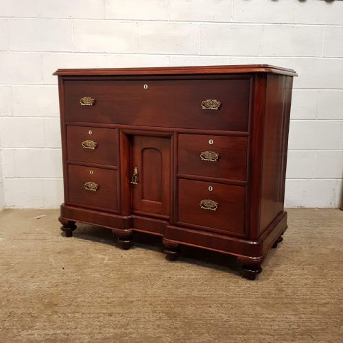 fig 1. ANTIQUE VICTORIAN MAHOGANY SIDEBOARD C1880