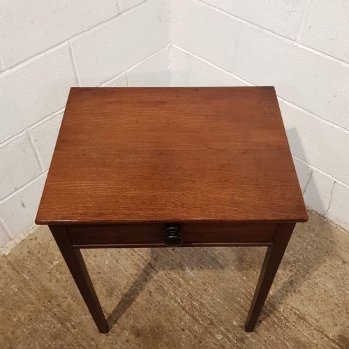 fig 1. ANTIQUE REGENCY MAHOGANY SIDE TABLE C1820