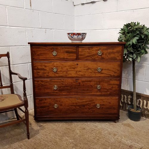 Antique Regency Mahogany Chest of Drawers C1820