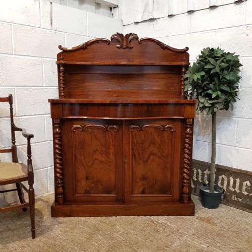 Antique Small William 1v Mahogany Chiffonier C1830
