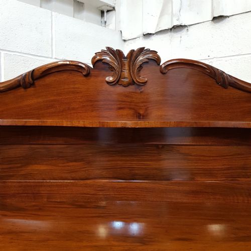 fig 2. ANTIQUE SMALL WILLIAM 1V MAHOGANY CHIFFONIER C1830