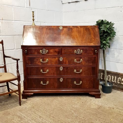 Antique Regency Mahogany Bureau C1820