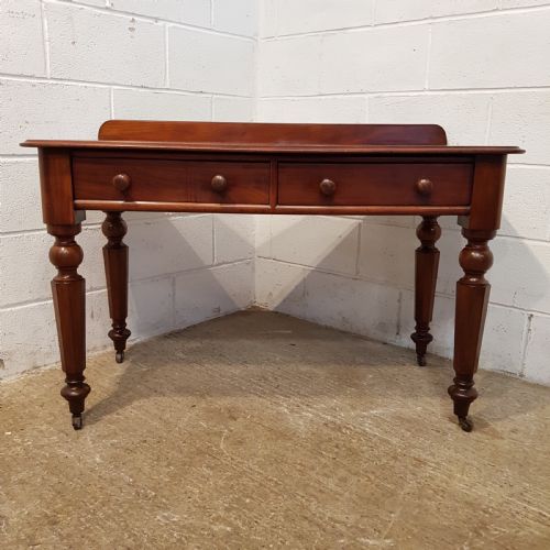 fig 1. ANTIQUE WILLIAM 1V MAHOGANY WRITING TABLE C1830
