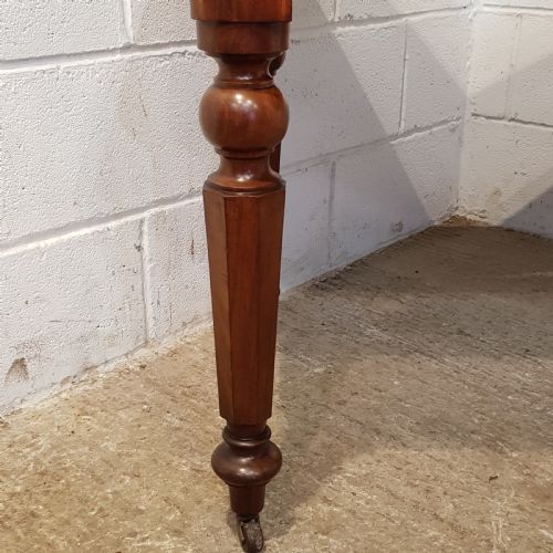 fig 2. ANTIQUE WILLIAM 1V MAHOGANY WRITING TABLE C1830