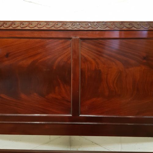 fig 2. ANTIQUE EDWARDIAN MAHOGANY DOUBLE BED C1900