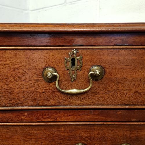 fig 2. ANTIQUE REGENCY MAHOGANY CHEST OF DRAWERS C1820