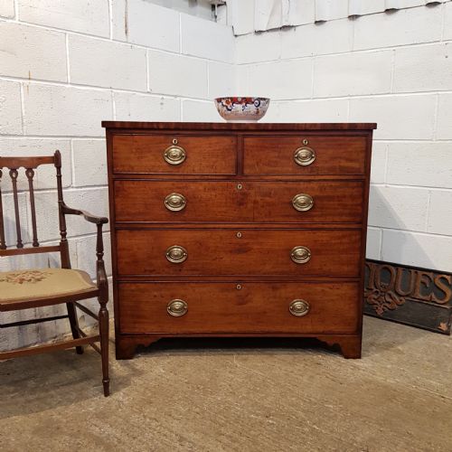 Antique Regency Mahogany Chest of Drawers C1820